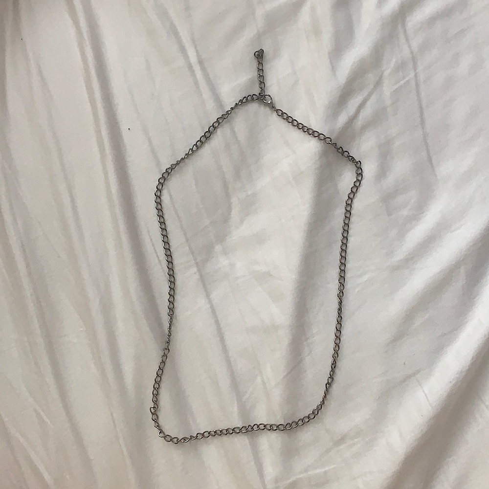 silver thick chain